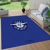 Adana Demirspor2 Flanellmuster Quadratischer Teppich, Läufer, Teppich für Wohnzimmer Schlafzimmer Sofa Spielzimmer Dekor, Rutschfeste Fußmatte