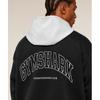 Gymshark Collegiate Tech Hoodie Gs Black A4c9m Bb2j
