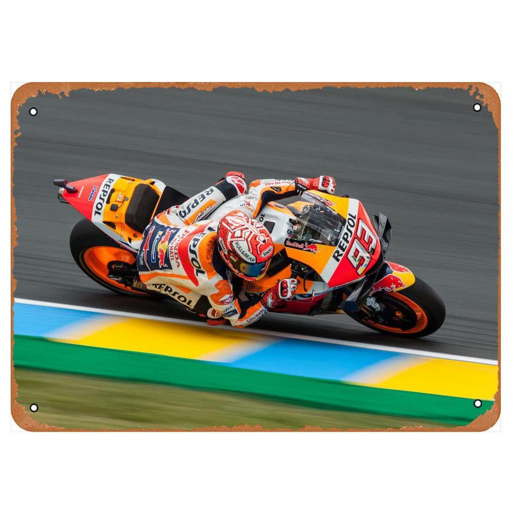 Decor Auto Vintage Metal Signs Tin Sign Motorcycle Racing Funny Poster Decor for Garage Bar Pub Club Man Cave Wall Decoration