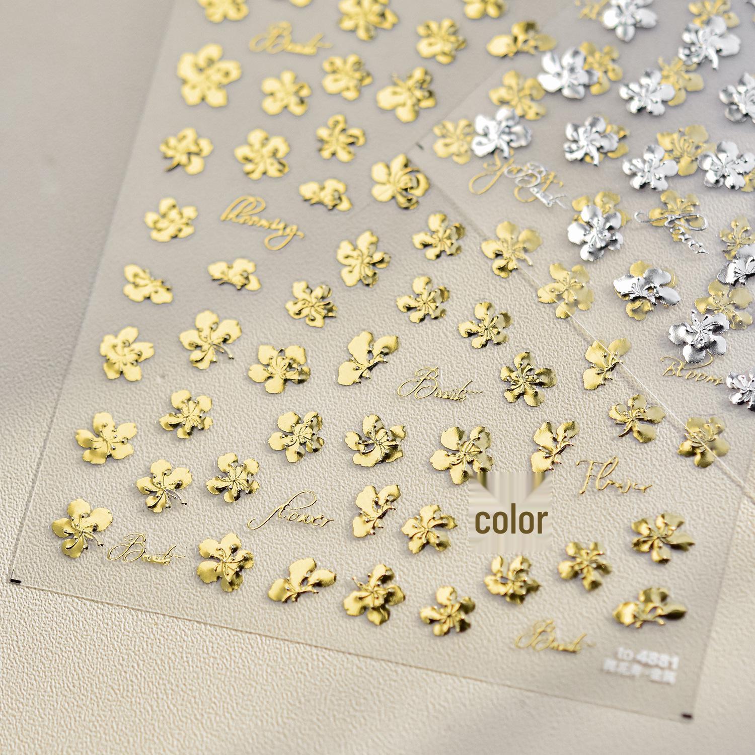

Tomoni Retro Japanese Cherry Blossom Nail Art Stickers
