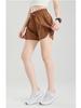 Women's Quick-Dry High-Waist Summer Running Shorts - Breathable, Loose, Anti-Exposure Fitness Pants