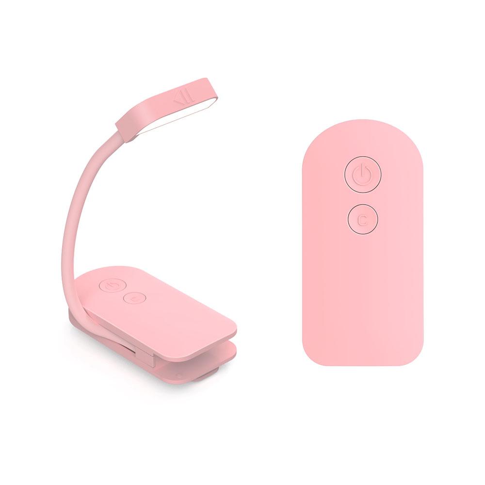 LED Eye Protection Clip-On Reading Light - Portable Mini Study Lamp for Bedside & Dorm.