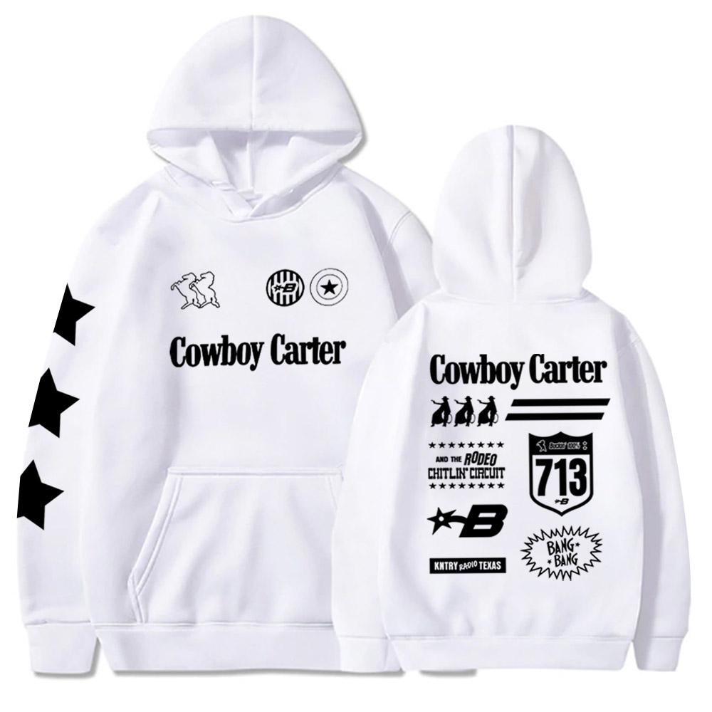 Beyoncé Cowboy Carter Hoodie Beyoncé Merch Geschenk für Beyoncé Fan Unisex Harajuku Sweatshirts