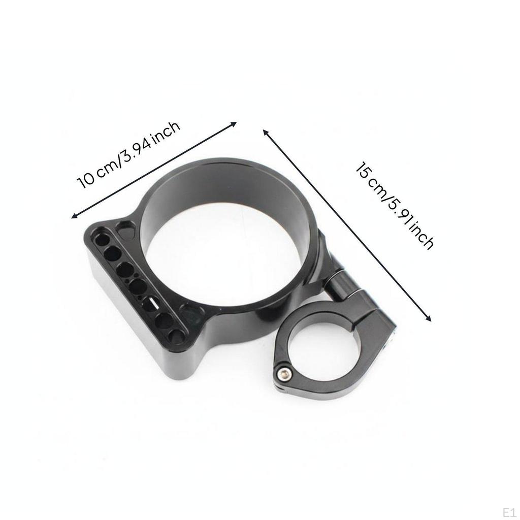 Side Mount Gauge Housing Heavy Duty Tachometer Relocation Bracket CNC Instrument for DIY