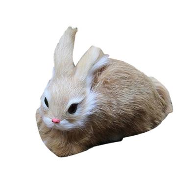 15 cm Mini Realistische Mode Simulation Kaninchen Party Hause Plüschtier Tier Dekoration Hase Modell Geschenk