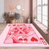 2D Printing Rug Fashion Home Decor, Commercial Decor Carpet, Sofa Cushion Bedroom Rug, Bedside Blanket Door Entrance Mat, Dining Table Carpet