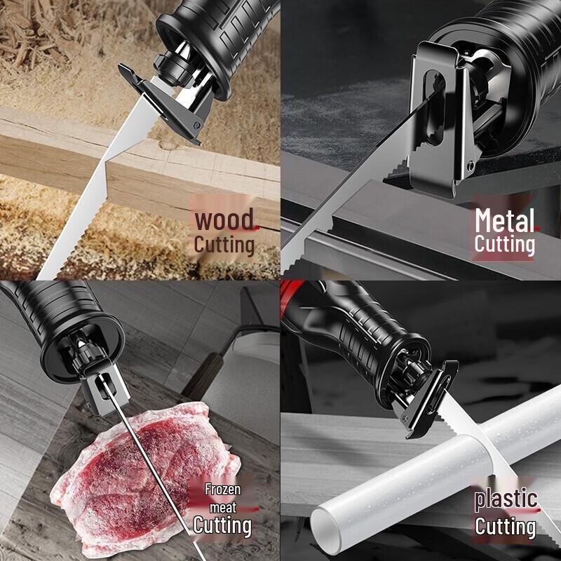 OULAIDE Corded Reciprocating Saw Kit CN Plug (adapter Included)