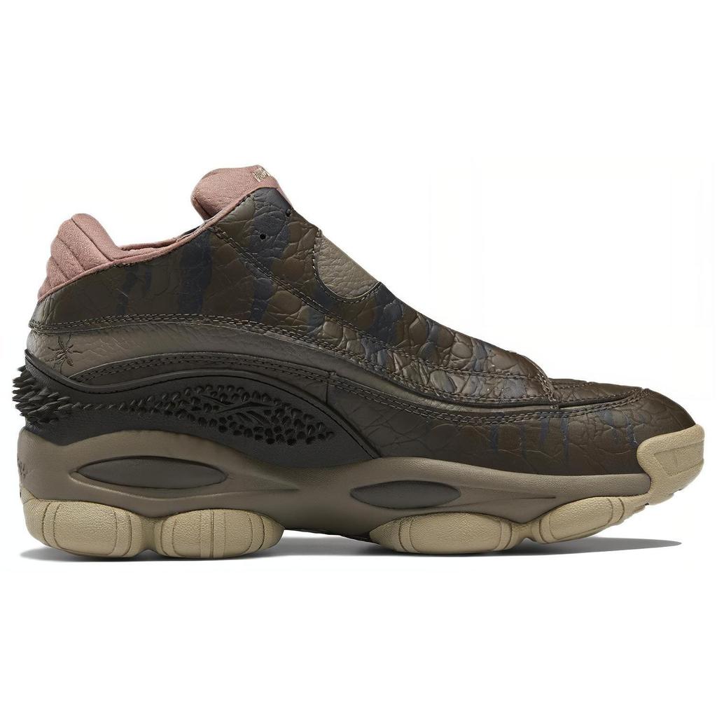 Jurassic World x Reebok The Answer DMX Giganotosaurus Sneakers Unisex Pietra Grigia Pietra di Scogliera HQ6276