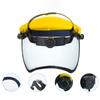 Mesh Garden Mask Face Protector Garden Helmet Safety Grass Trimmer Helmet  Forestry