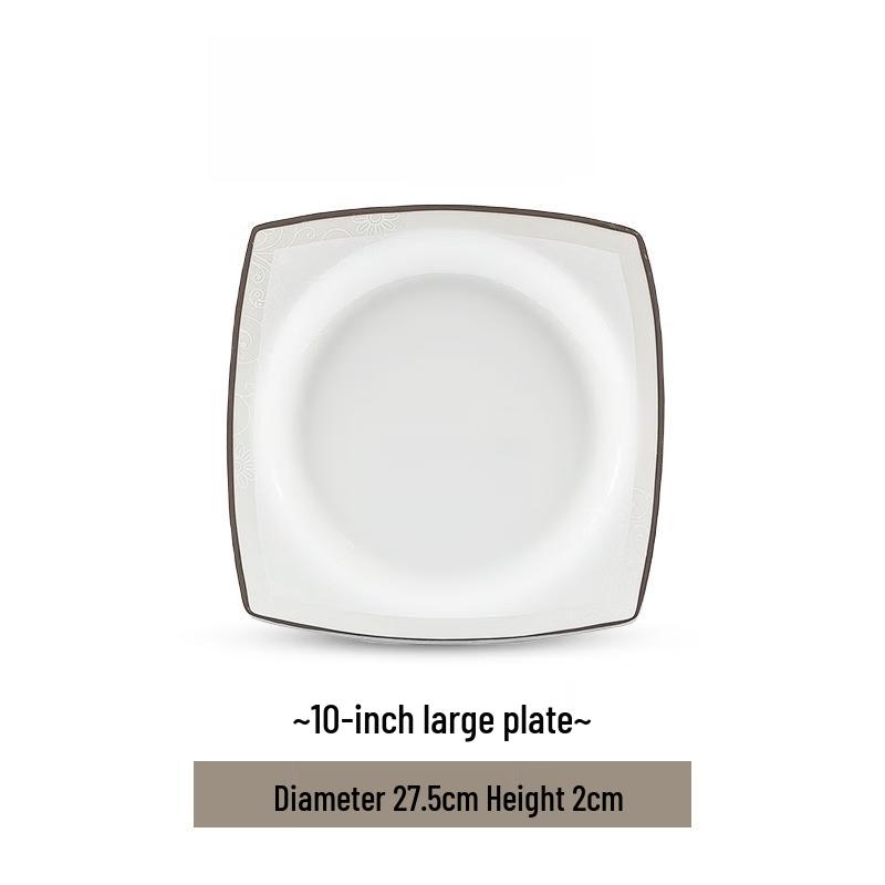 Modlanca Nordic Light Luxury Ceramic Dinner Plate