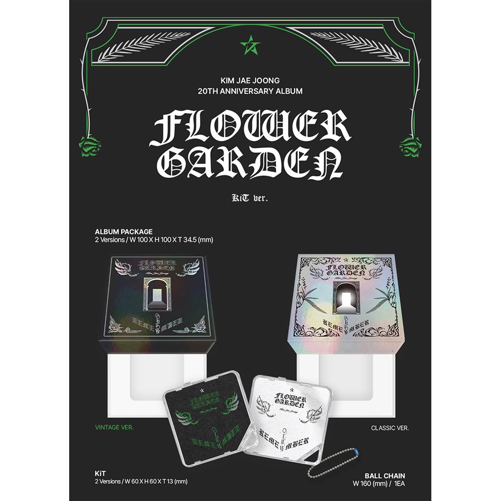 KIM JAE JOONG - FLOWER GARDEN (KiT Ver.)