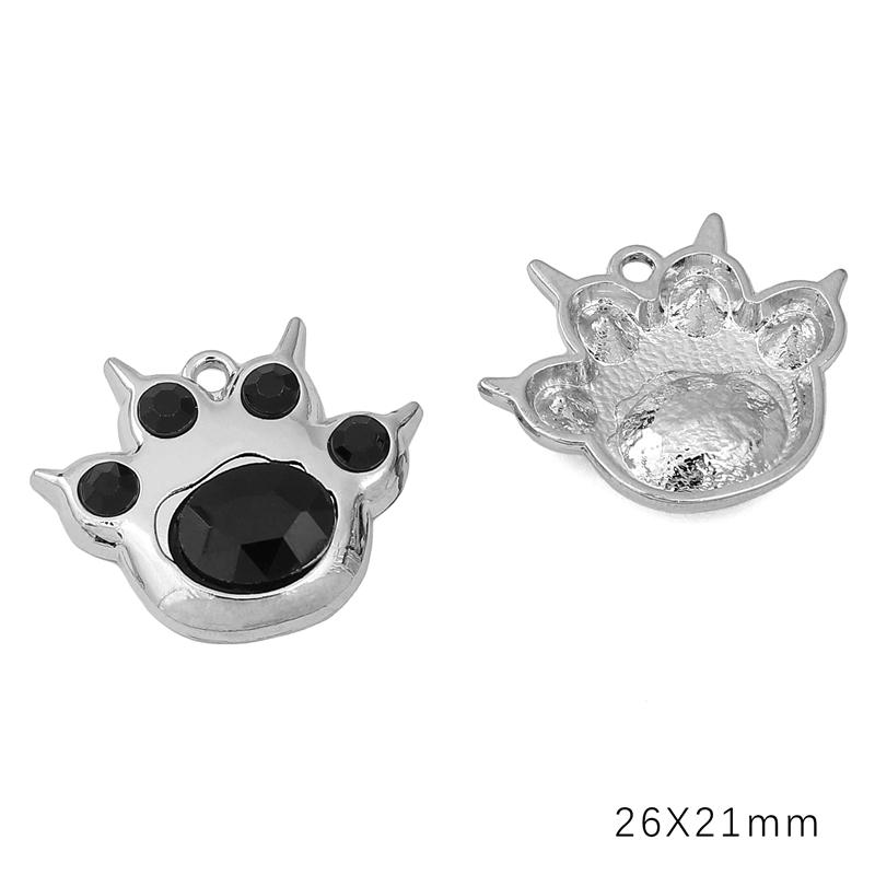 

Подвески из сплава в виде луны и звезды для изготовления ювелирных изделий, DIY браслет, ожерелье, подвески-сердечки 26x21mm 1pc