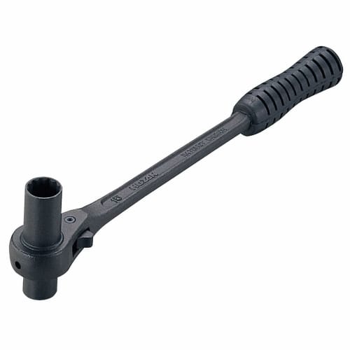 HOZAN C-160 Wheel Ratchet Wrench, Ratchet Type Hub Lock Nut Wrench
