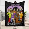 Scooby-doo Mystery Hunt Customize Your Name Blanket Throw Personalized Blanket Soft & Cozy Great for Couch Chair Bed Picnics for All Occasions
