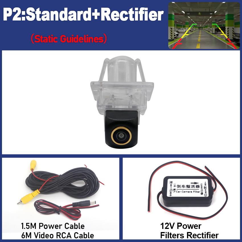 Backup Rear View Camera For Mercedes Benz A Series W176 2013 2014 2015 2016 2017 2018 Night Vision license plate Camera Golden