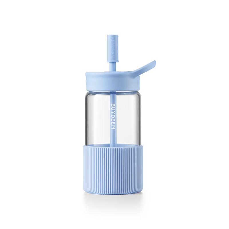 BeiDing Straw Glass Cup