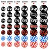 Pro VW Volkswagen Jetta MK5 Golf Znak na klíč od auta Samolepka Logo na klíč od auta Ovládací panel auta Samolepky loga Pro Volkswagen Tiguan Bora POLO PASSAT CC K