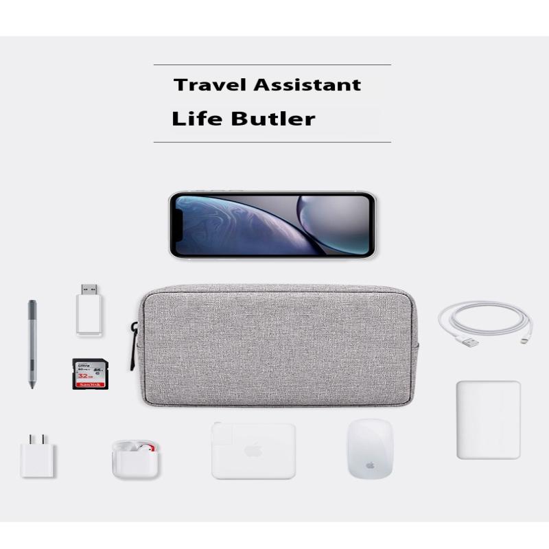Storage Bag Cable Cord Organizer Travel Bag Small Electronics Sd Card Power Bank Portable Storage Bag