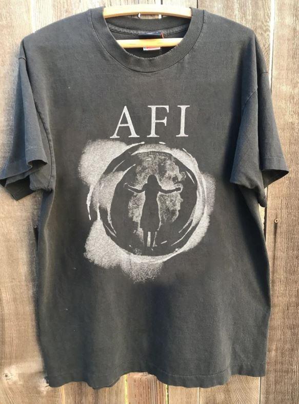 AFI T-Shirt Miss Murder rock band tee 100% cotton unisex t-shirt QT4140 S