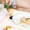 9inch Cute Rainbow Clouds Ceramic Dish Set Children's Dining Plate Cake Bread Pasta Bowl Tableware Oven Microwave Safe