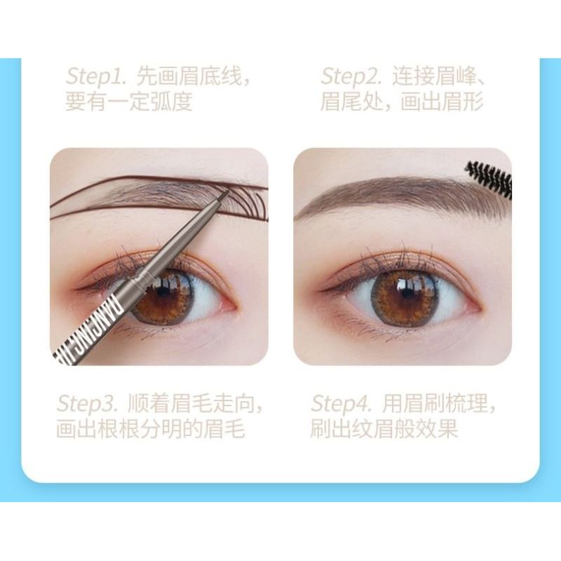 DANCING UP - Fine Eyebrow Pencil - 4 Colors