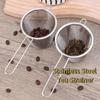 Single Ear Shape Stainless Steel Tea Strainer Anti-Scald Fine Mesh Colander  Flour Filter