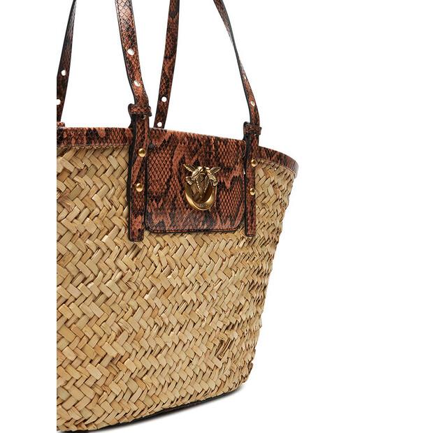 Сумка PINKO Love Summer Basket PE PLTT