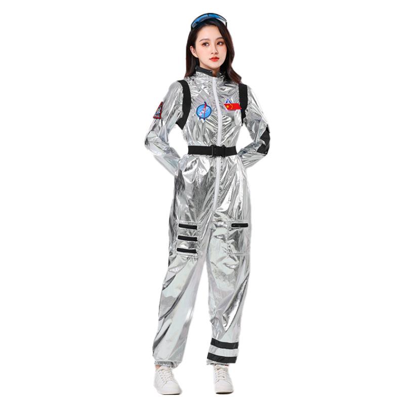 Halloween space costumes men and women couple uniforms children astronaut stage attire