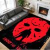 Crystal Velvet Rug Soft Non Slip Indoor Floor Mat Home DecorFriday the 13th Jason Voorhees