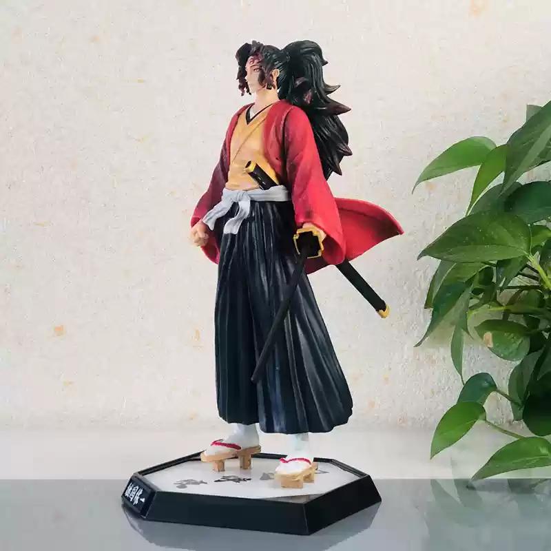 30cm Demon Slayer Kimetsu No Yaiba Anime Figur Daki Giyuutarou Yoriichi Kokushibou Sammlerstück Modell Statue Weihnachtsgeschenk