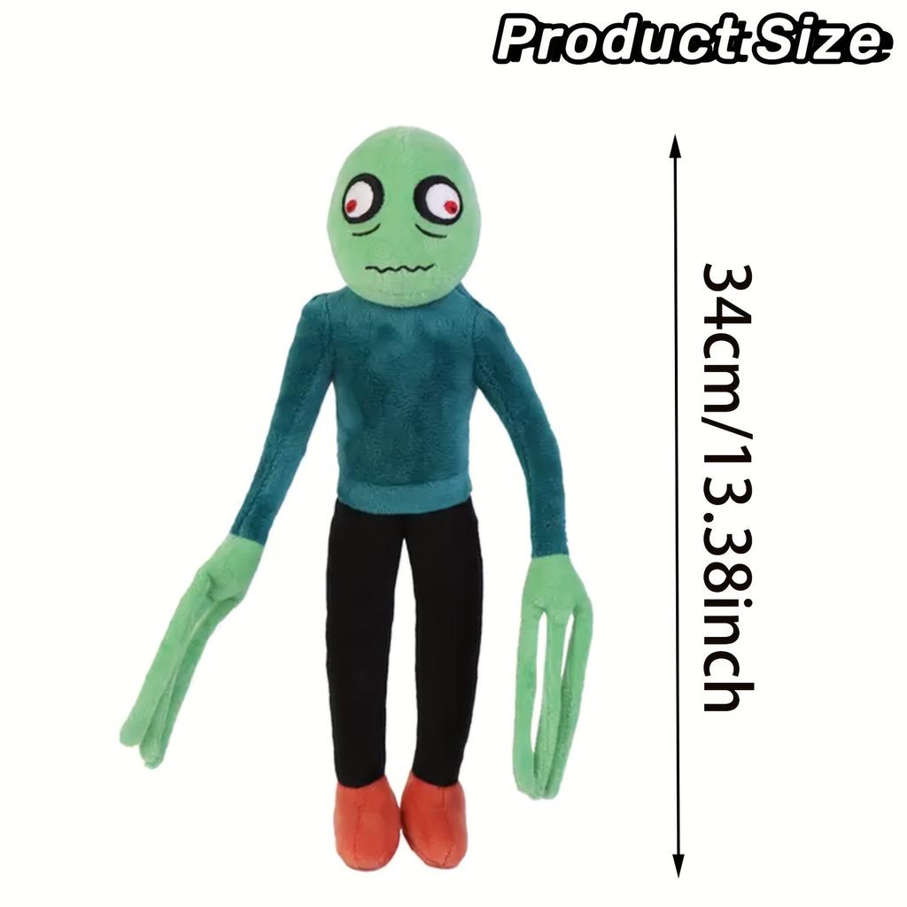 Fingers Polyester Plush Toy-13.39inch Horror-Themed Stuffed Character Doll,Safe for Ages 0-3, Stuffed Anime Finger Doll for Halloween,Christmas