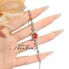 Luxury Fancy Colorful Bracelet with High Carbon Fanta Cut Nest and Dried Rose Style for Women