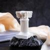 1Pcs Figurine Sculpture Roman Pillar Greek Column Candlestick Stand Durable Statue Pedestal