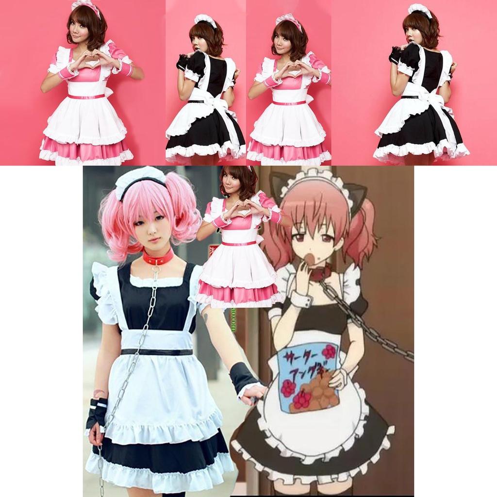 Charming Maid Uniform Princess Dress Suit Outfit For Womens Cosplay And Halloween Parties
