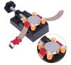 Aluminum Alloy Bench Vise: Eight-hole Walnut Clamp for Flat-nose Pliers, Beads, and Watch Fixing
