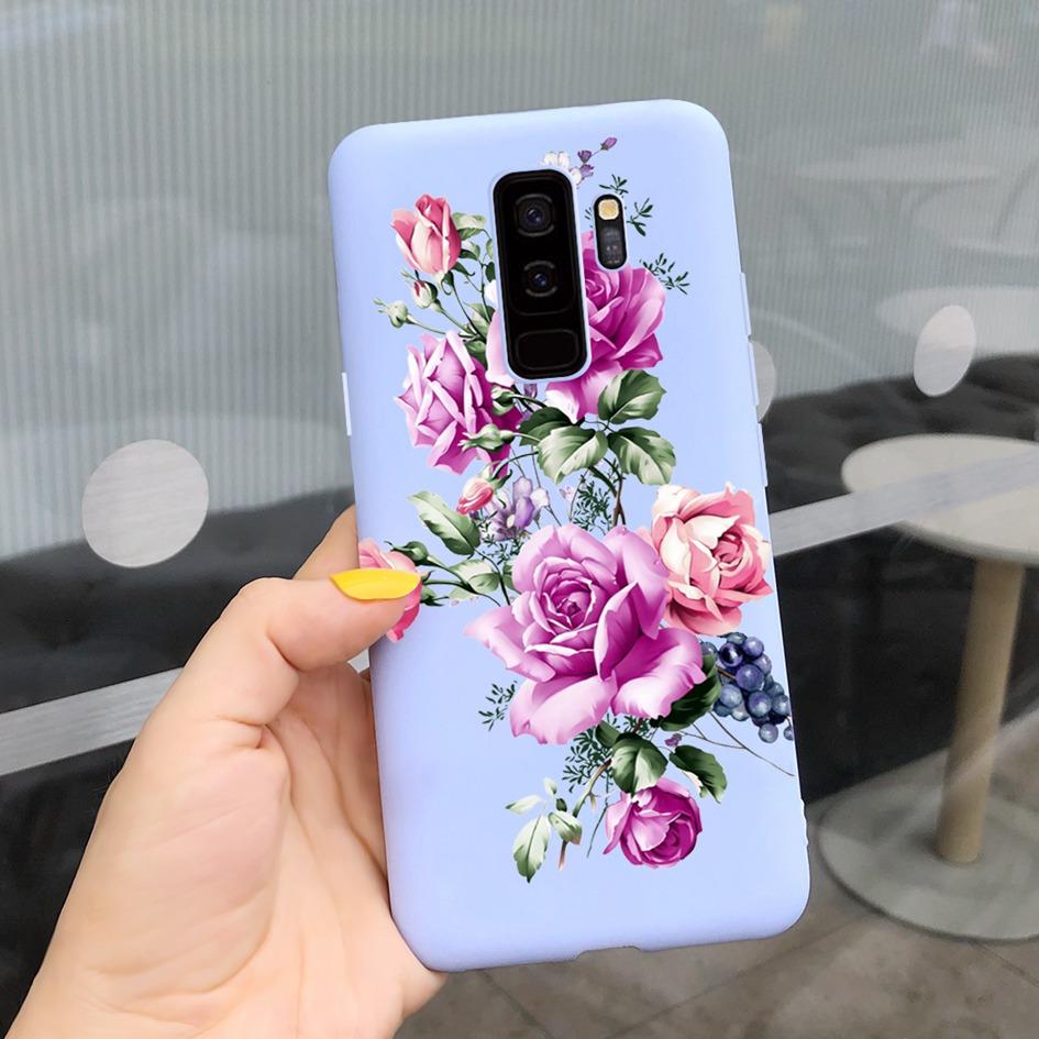 For Samsung Galaxy S9 Case G960F/DS Phone Cover Luxury Cartoon Soft Slim Funda For Samsung S9 Plus G965F S9+ Coque S9Plus Bumper