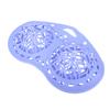 Silicone Bra Wash Bag Laundry Bag with Button Closure and Hanging Loop for Washing Machine Purple