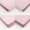 HERMES Beance fleet Purse pink leather Women Used