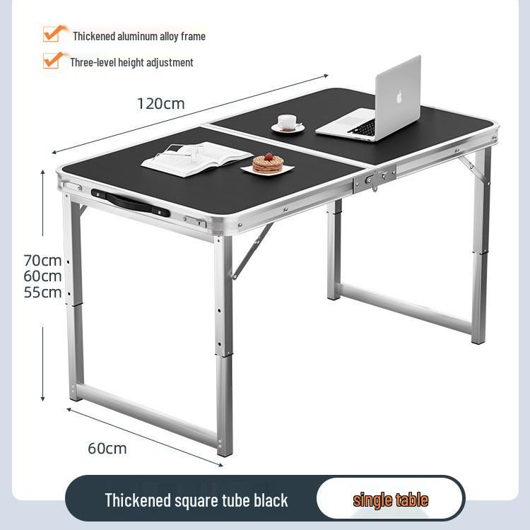 Aluminum Alloy Portable Folding Table and Chairs for Outdoor Market Promotions