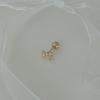 Youngglow 14k Mini Frill Ribbon Piercing