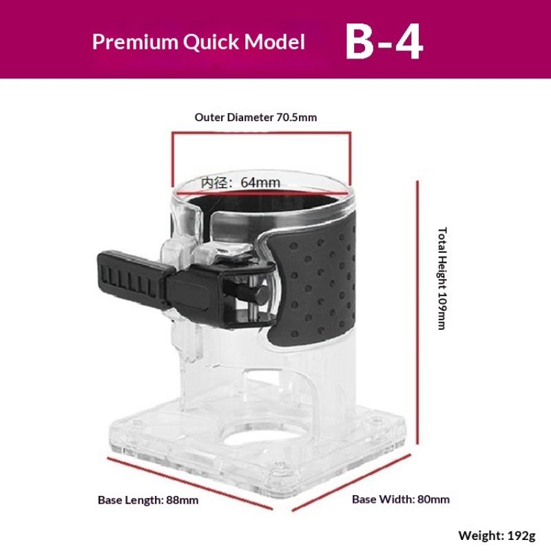 Electric Wooden Router Base Trimming Milling Machine Electric Trimmer Machine Base For Tupia For Power Tool Accessories