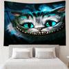 wonderland Smile Cat Tapestry Hanging for Bedroom,Livingroom, Playroom,Decor Art Room Wall Tapestry Holiday and Birthday Gifts