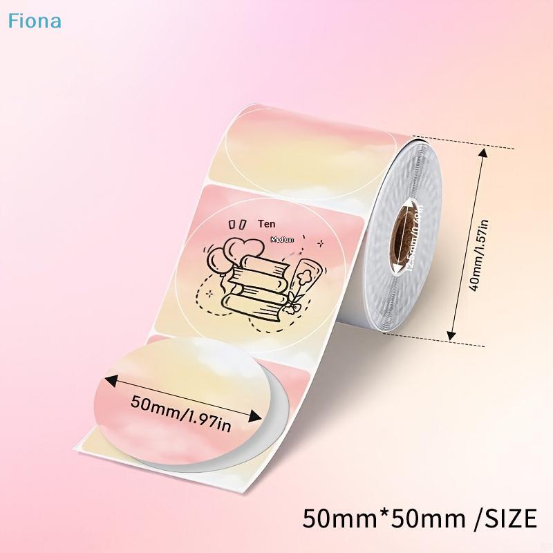 Assorted Decorative Thank You Stickers Roll, Colorful Scalloped Edge Label Stickers for Gift Wrapping & Greeting