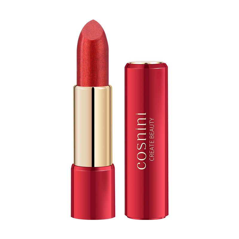 Cosnini Small Makeup Pearly Shimmer Lipstick In Rose Purple Dragon Fruit Shade - Long-lasting, Non-Transferable.