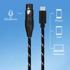 Professional USB C Male to 3Pin Female Mic Cable Dynamic Mic Recording Cord Converters Wire for Dynamic Microphones