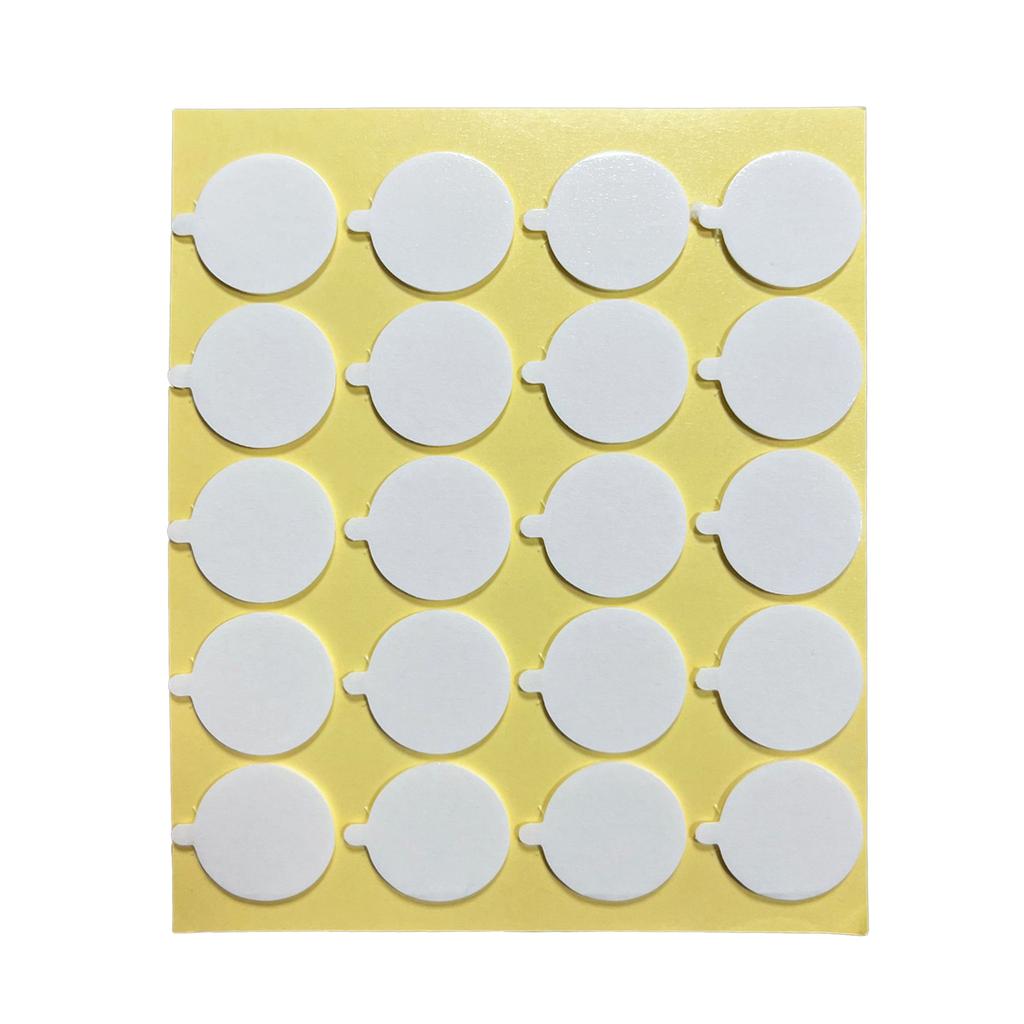 Pack of 20sheet Secure and Reliable Candle Wick Stickers Adhesive Heat Resistant Stickers Great for DIY Candle Making