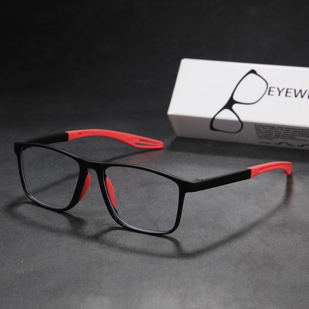 2 Pack New fashionable reading glasses for middle-aged and elderly people ultra light anti blue light presbyopia glasses