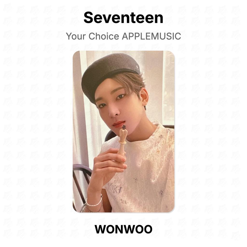 Seventeen Your Choice APPLEMUSIC Official Photocard