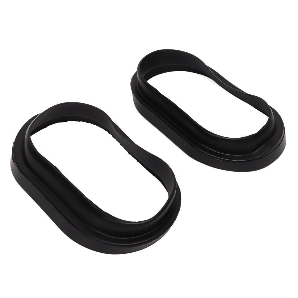 2 Pcs Air Intake Tube Duct Rubber Boot Inlet Pipe Seal Replacement for Suzuki GSXR 600 750 1000