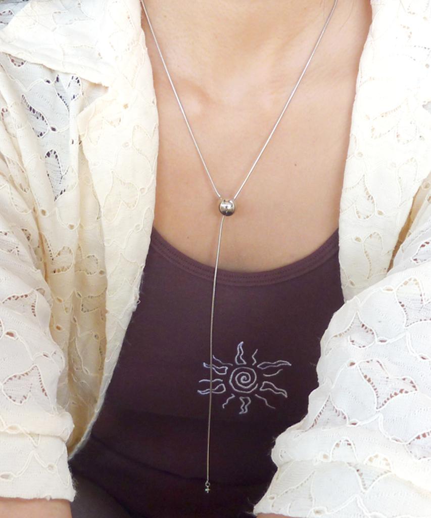Abitmor Slid Ball Necklace